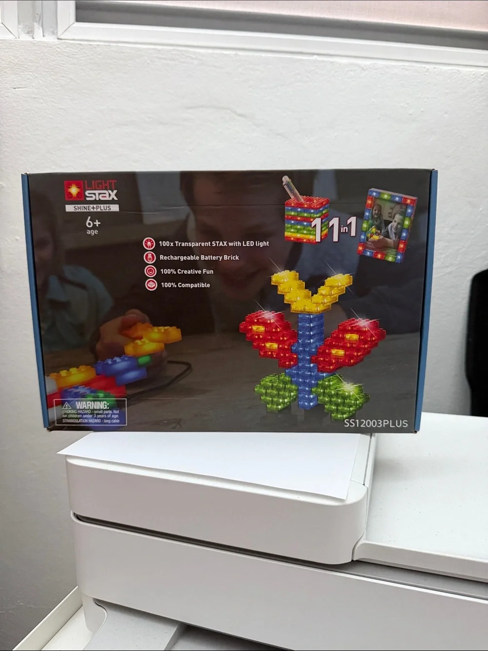 Light Stax Shine Plus 11-in-1 LED Building Set - Multicolor